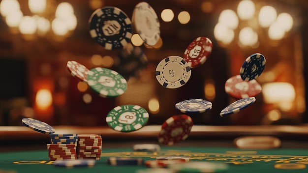 Live European Roulette table with dealer and multi-camera view on ollo4d
