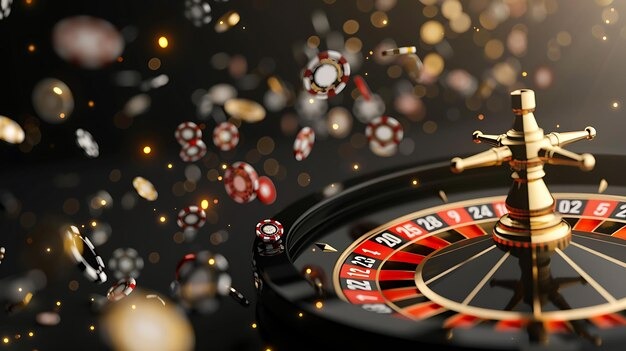 Live dealer studio for Lightning Baccarat on ollo4d